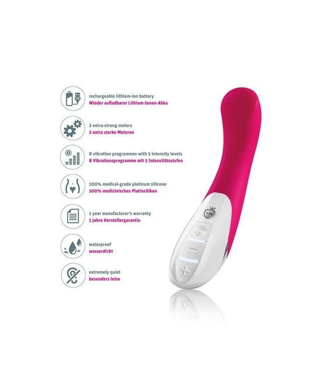 Mystim Al Punto Vibrator - Naughty Pink