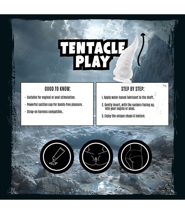 Mythical Mates Mythical Mates - Tentacle Play Jelly Dildo - 20 cm