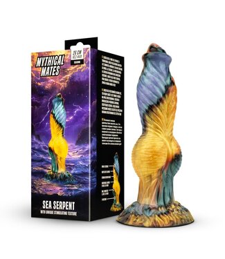 Mythical Mates Mythical Mates - Sea Serpent Stotende Dildo - 26 cm