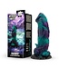 Mythical Mates Mythical Mates - Dragonfly Dildo Paars & Groen - 22.6 cm