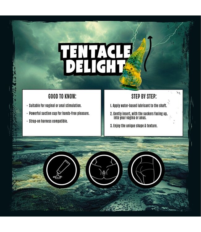 Mythical Mates Mythical Mates - Tentacle Delight Groen & Geel