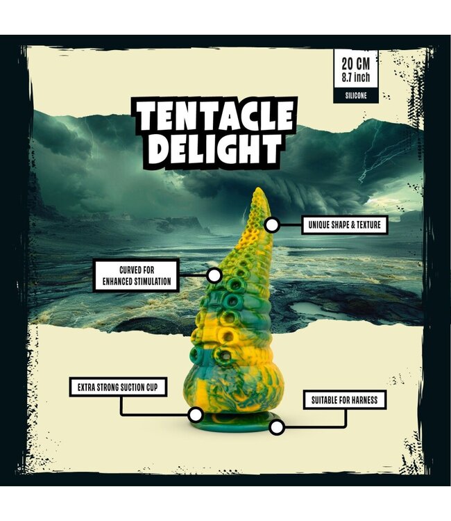 Mythical Mates Mythical Mates - Tentacle Delight Groen & Geel