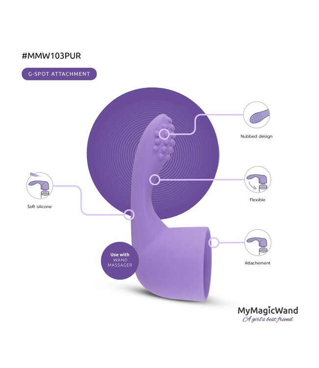 MyMagicWand MyMagicWand G-Spot/Prostaat Opzetstuk - Paars