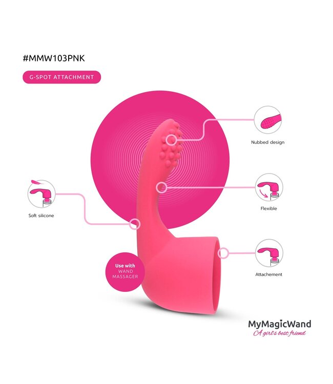 MyMagicWand MyMagicWand G-Spot/Prostaat Opzetstuk - Roze