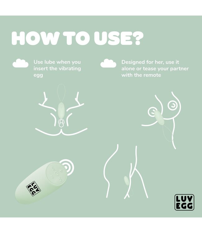 LUV EGG LUV EGG - Groen