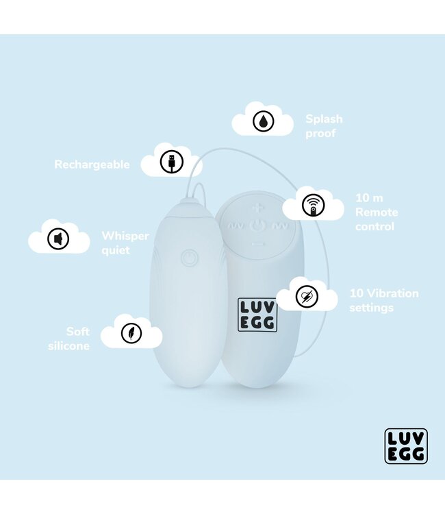LUV EGG LUV EGG - Blauw