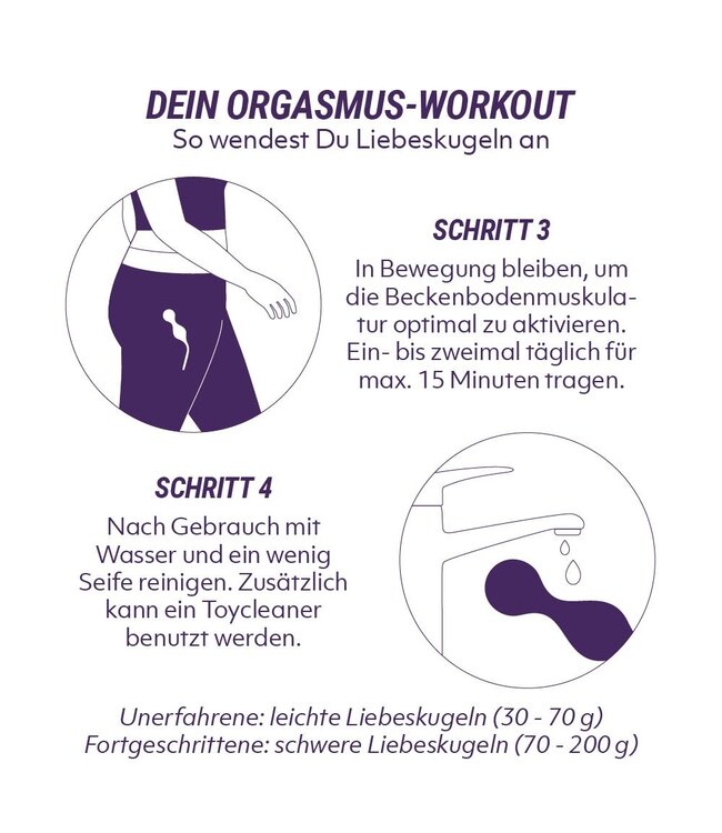 La Gemmes Yoni Ei - Maat M - Zwarte Obsidiaan