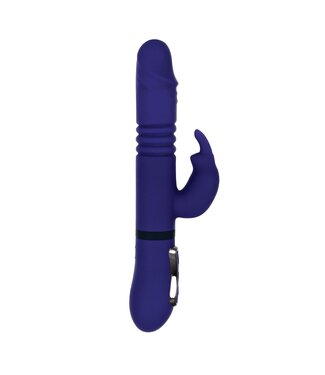 Gender X Evolved - All in One Rabbit Vibrator - Royal Blue