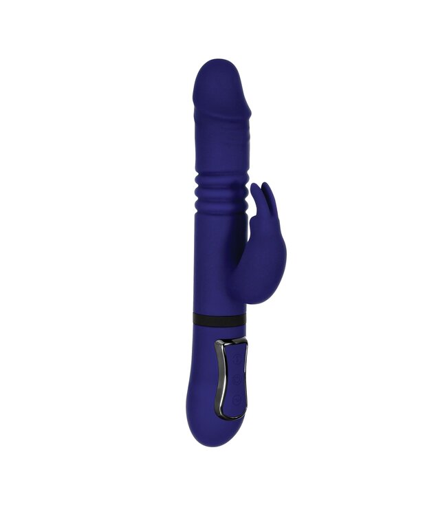 Gender X Evolved - All in One Rabbit Vibrator - Royal Blue