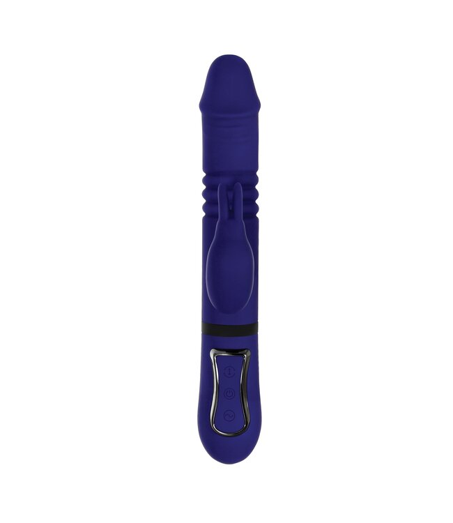 Gender X Evolved - All in One Rabbit Vibrator - Royal Blue