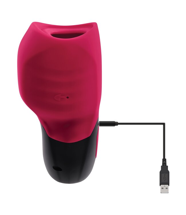 Gender X Evolved - Body Kisses Vibrator - Rood/Zwart