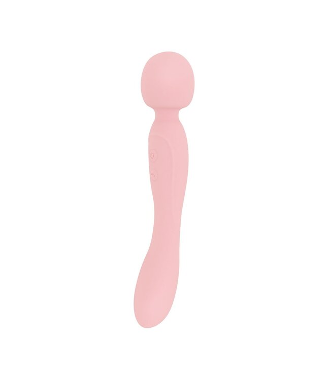 Good Vibes Only Good Vibes Only - Dubbelzijdige Wand Vibrator - Soft Silicone - Roze