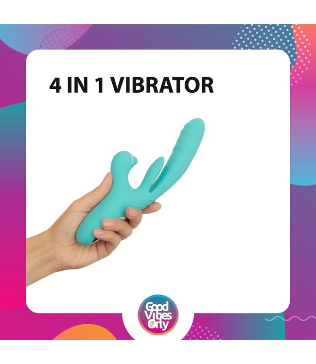 Good Vibes Only Good Vibes Only - Lisa Stotende Rabbit Vibrator met G-Spot stimulator
