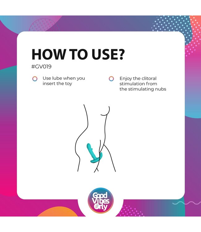 Good Vibes Only Good Vibes Only - Gina Tappende G-spot Vibrator