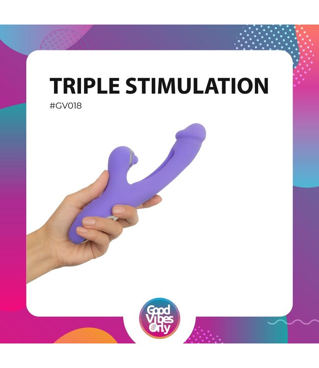 Good Vibes Only Good Vibes Only - Tess Rabbit Vibrator met G-Spot stimulator