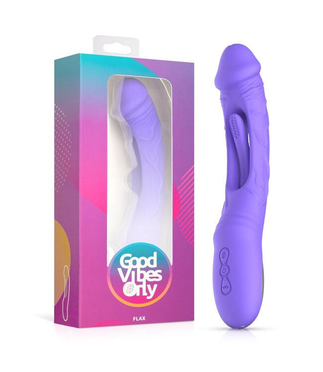Good Vibes Only Good Vibes Only - Flax Vibrerende Dildo met G-Spot Stimulator