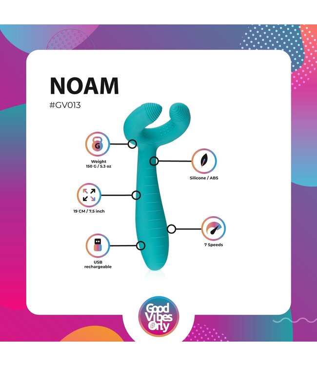 Good Vibes Only Noam Pair Vibrator