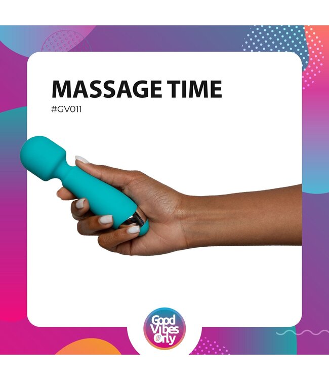 Good Vibes Only Aida Wand Massager