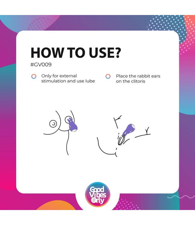 Good Vibes Only Tedy Clitoris Stimulator