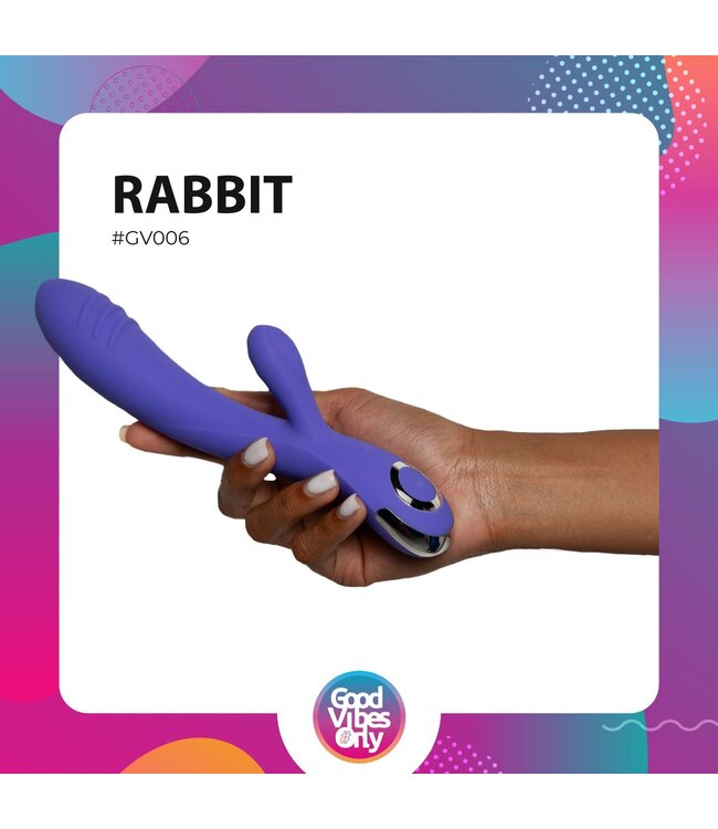 Good Vibes Only Fane Rabbit Vibrator