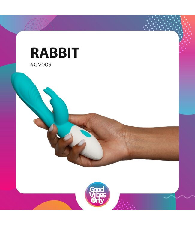 Good Vibes Only Leda Rabbit Vibrator