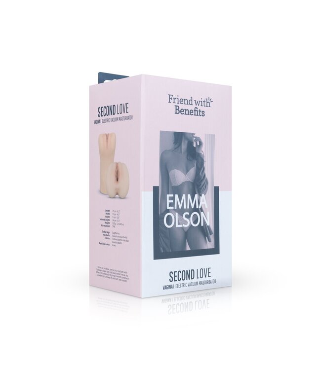 Friend with Benefits Emma Olsen - Elektrische Masturbator met Zuigfunctie