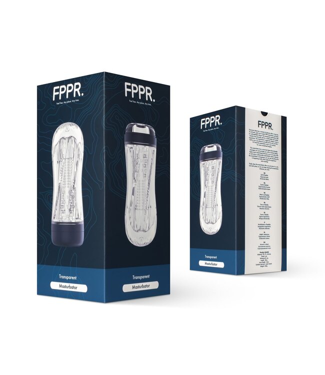 FPPR. FPPR. Transparante Masturbator