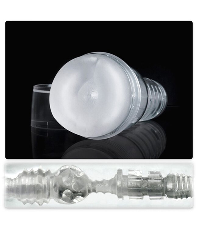 Fleshlight Fleshlight – Ice Butt Crystal Masturbator – Transparant