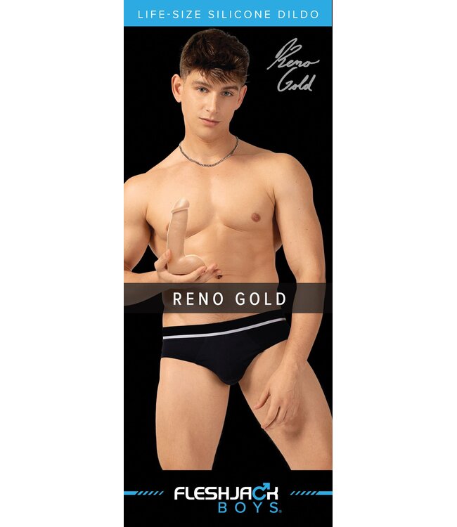 Fleshlight Fleshjack Boys - Reno Gold Dildo