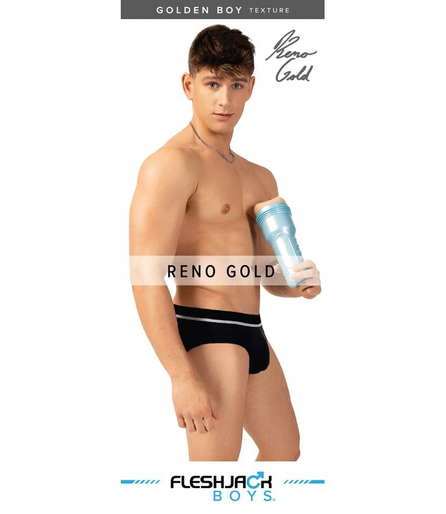 Fleshlight Fleshjack Boys - Reno Gold Golden Boy