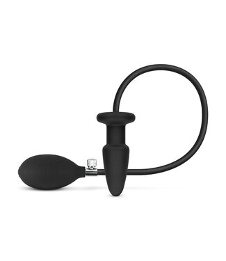 Easytoys Anal Collection Opblaasbare Anaal Plug - Zwart