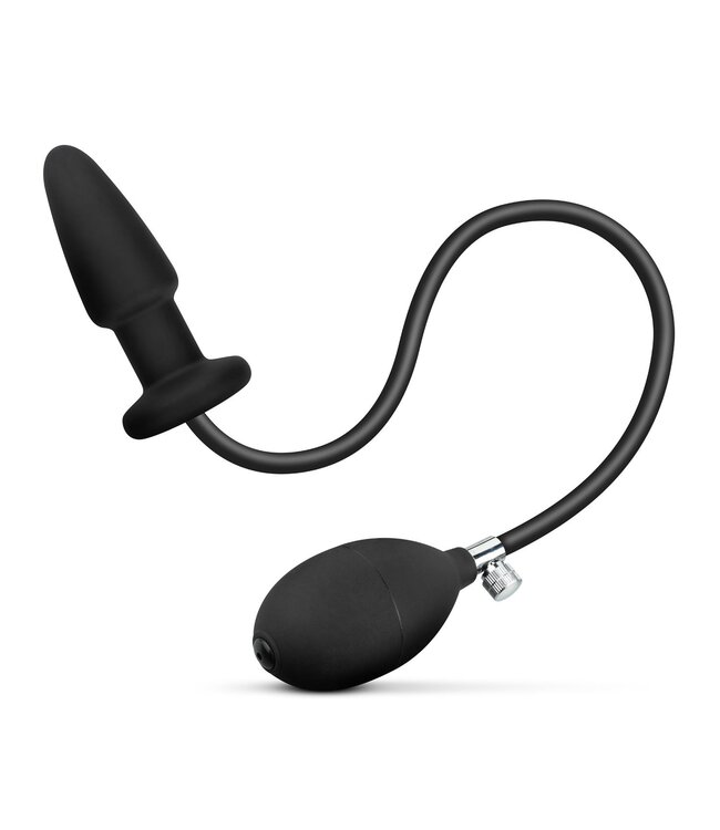 Easytoys Anal Collection Opblaasbare Anaal Plug - Zwart