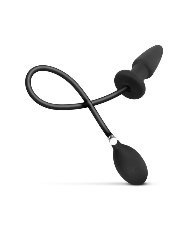 Easytoys Anal Collection Opblaasbare Anaal Plug - Zwart