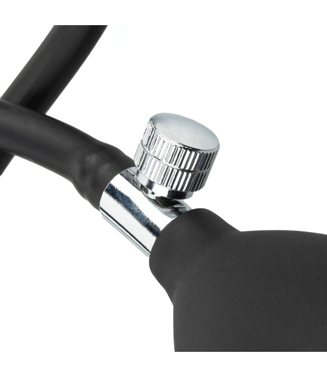 Easytoys Anal Collection Opblaasbare Anaal Plug - Zwart