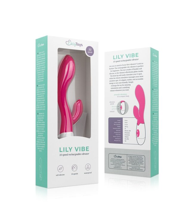 Easytoys Vibe Collection Easytoys Lily Vibrator 2.0 – Oplaadbaar Roze