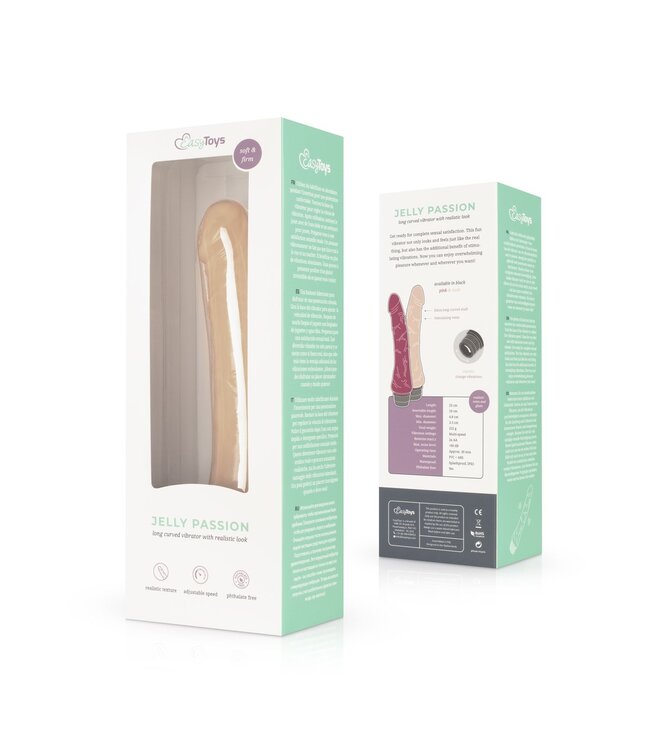 Easytoys Vibe Collection Jelly Passion - Realistische Vibrator