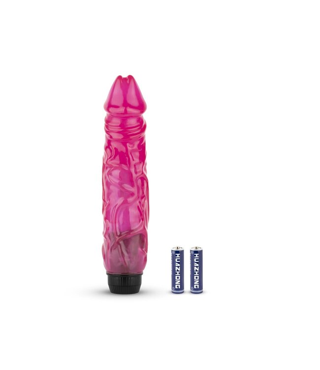 Easytoys Vibe Collection Jelly Supreme - Realistische Vibrator - Roze/Glitters