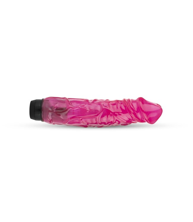 Easytoys Vibe Collection Jelly Supreme - Realistische Vibrator - Roze/Glitters