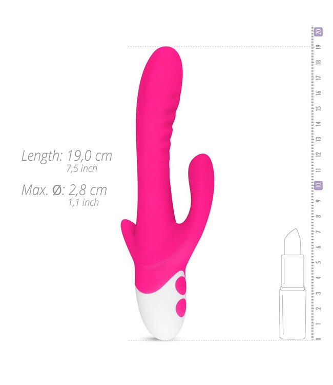 Easytoys Vibe Collection Stellar Vibe Rabbit Vibrator - Roze