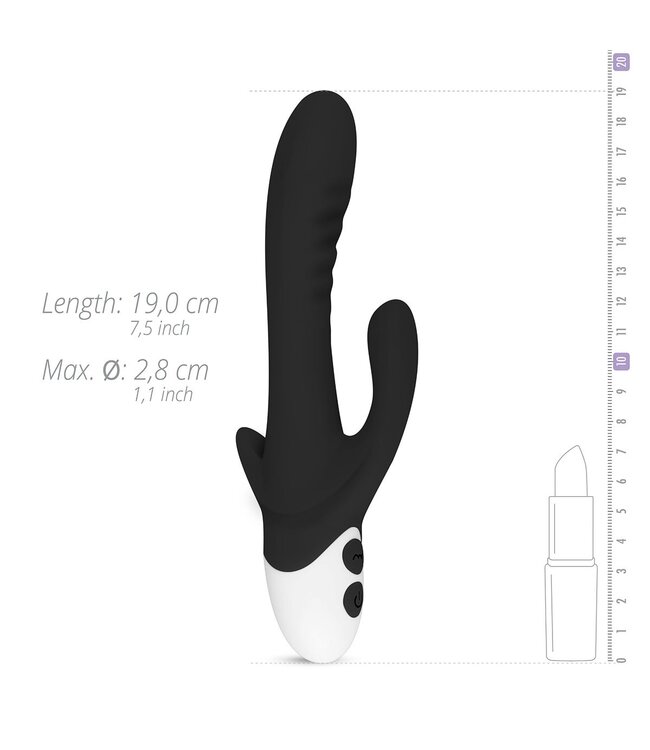 Easytoys Vibe Collection Stellar Vibe Rabbit Vibrator - Zwart