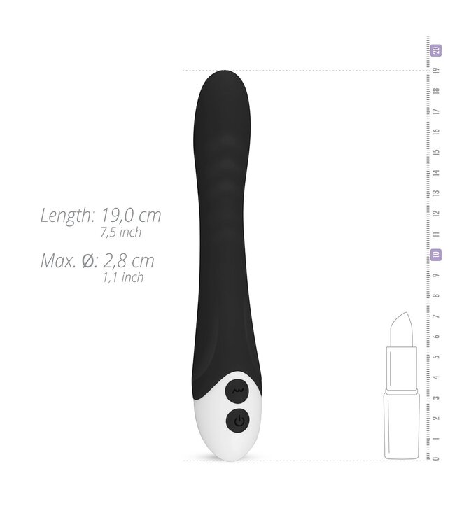 Easytoys Vibe Collection Lunar Vibe Vibrator - Zwart