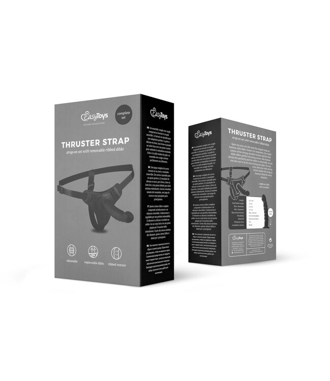 Easytoys Fetish Collection Easytoys Fetish - Siliconen Strap-On - Gebogen