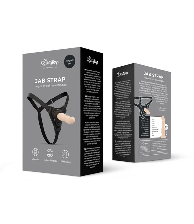 Easytoys Fetish Collection Easytoys Fetish - Strap-on Dildo met Harnas - Realistisch