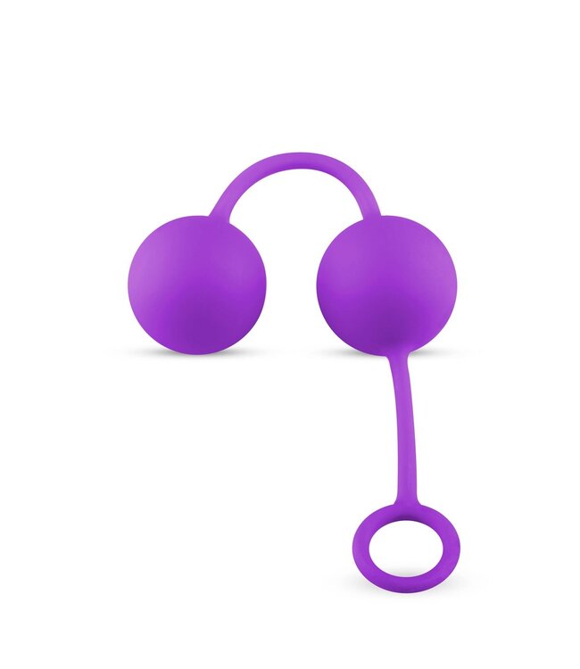 Easytoys Geisha Collection Canon Balls Vaginaballetjes Met Contragewicht - Paars