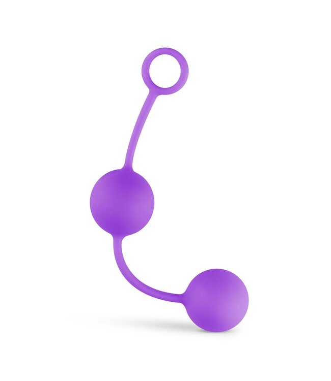 Easytoys Geisha Collection Canon Balls Vaginaballetjes Met Contragewicht - Paars