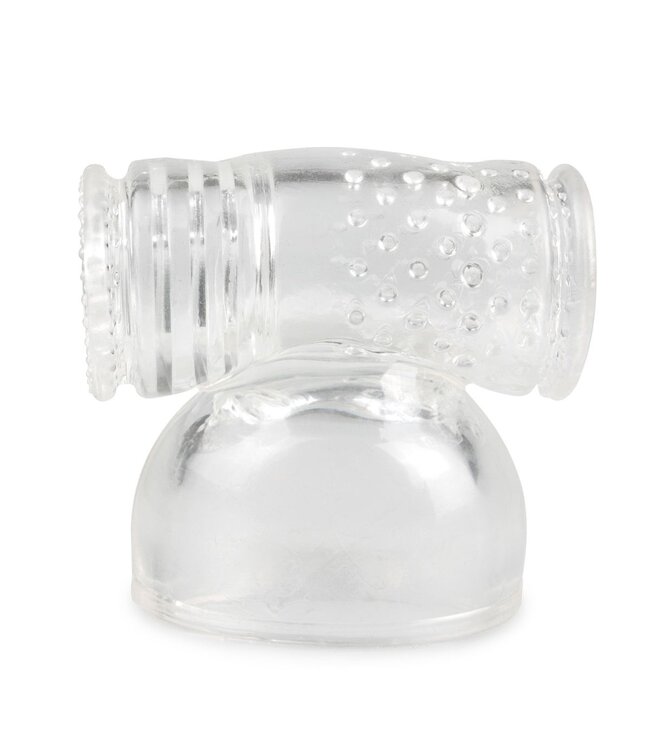 Easytoys Wand Collection Masturbator Wand Attachment - Clear