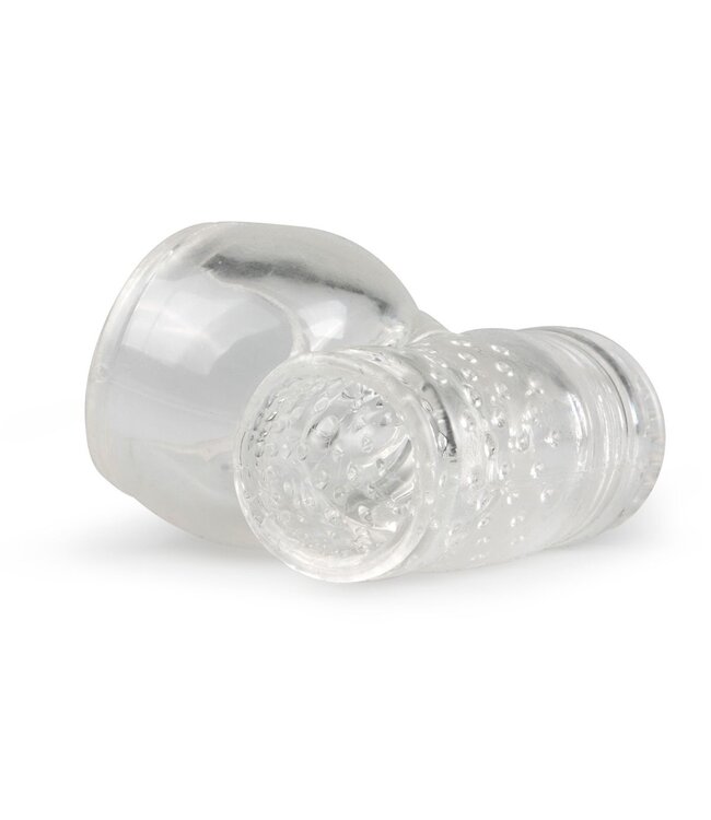 Easytoys Wand Collection Masturbator Wand Attachment - Clear