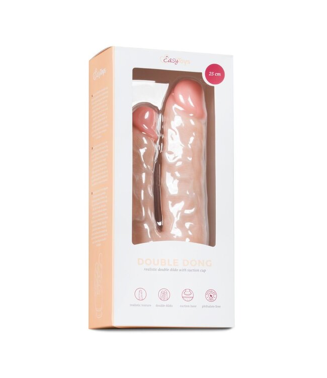 Easytoys Dildo Collection EasyToys – Dubbele Dildo – 25 cm