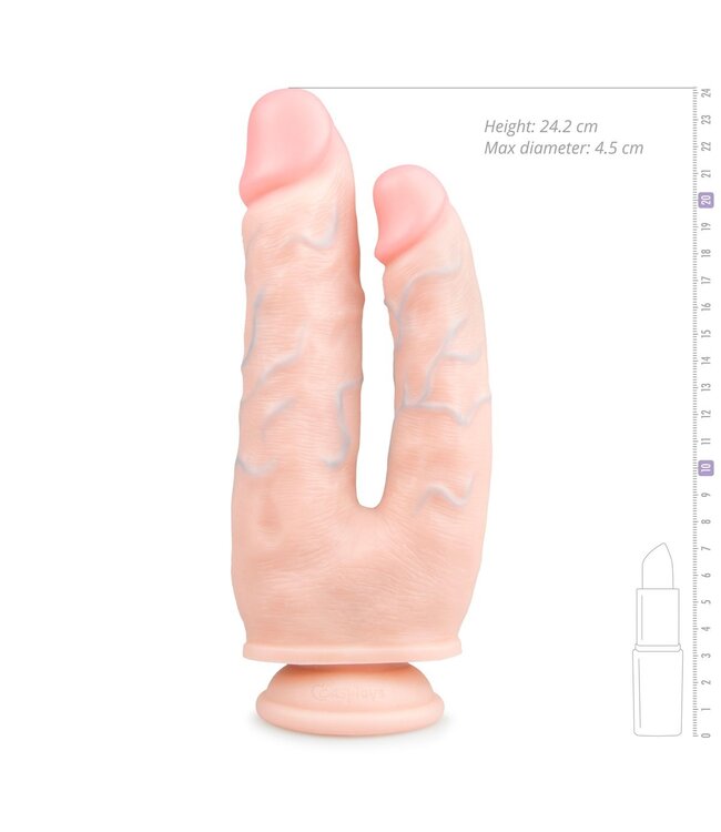 Easytoys Dildo Collection EasyToys – Dubbele Dildo – 25 cm