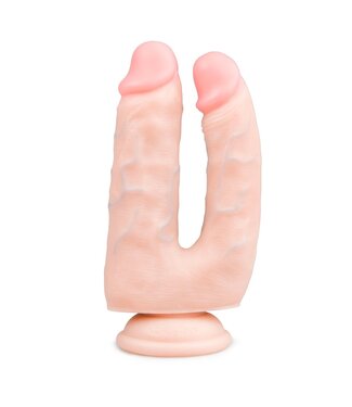Easytoys Dildo Collection Realistische Dubbele Dildo Met Zuignap - 18 cm